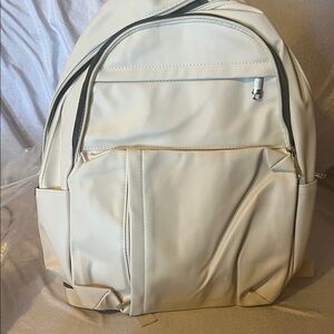Cream Backpack